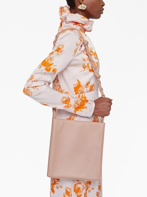 Jil Sander medium Tangle leather crossbody bag - Neutrals - zdjęcie produktu nr 2