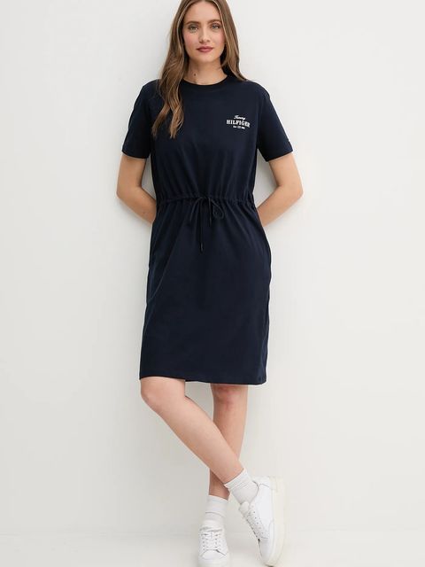 Tommy Hilfiger sukienka bawełniana - zdjęcie produktu nr 1