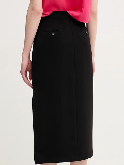 Marc Aurel spódnica kolor czarny midi ołówkowa 2315-2010-92875