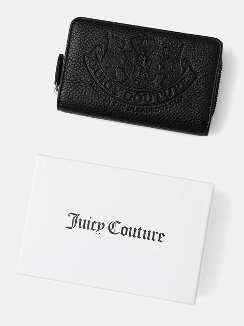 Juicy Couture portfel Twig Narrative damski kolor czarny WIJTG8996WVP