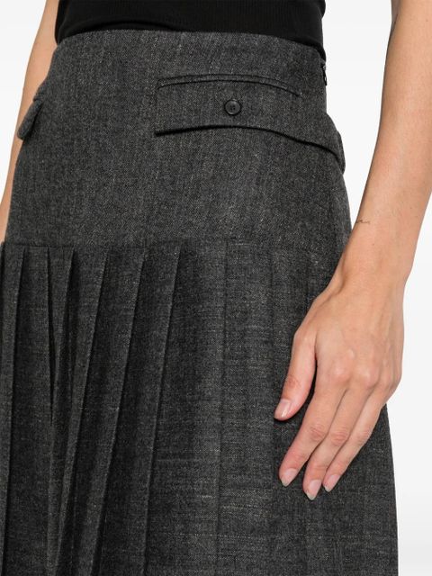 Paloma Wool Plugin pleated mini skirt - Grey