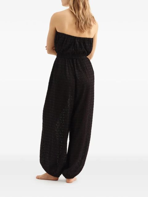 ERES strapless metallic jumpsuit - Black