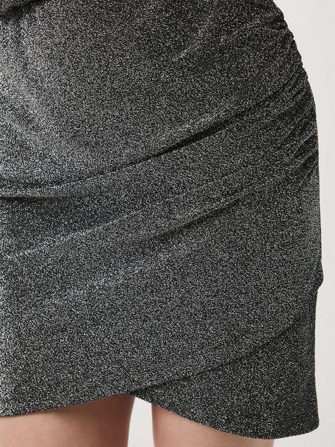 Medicine spódnica kolor szary mini ołówkowa