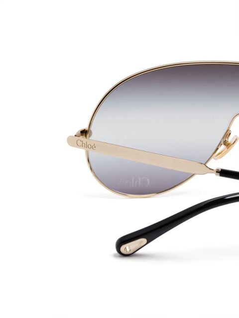 Chloé Eyewear Aly sunglasses - Gold