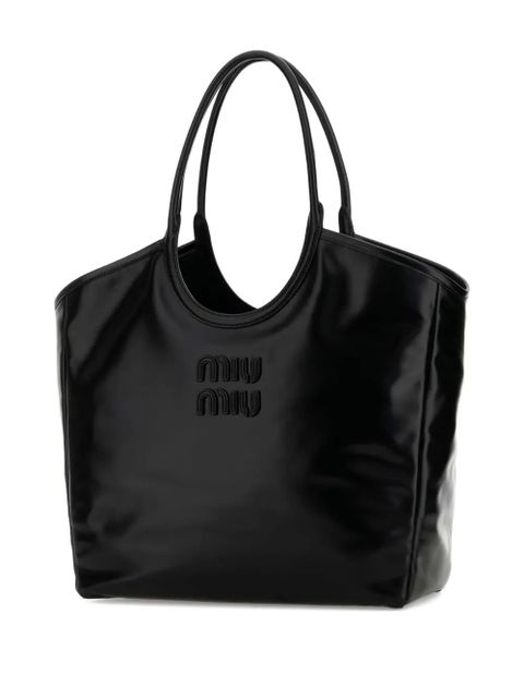 Miu Miu leather shoulder bag - Black