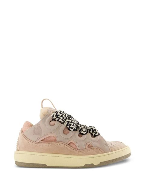 Lanvin lace-up fastening sneakers - Pink - zdjęcie produktu nr 1