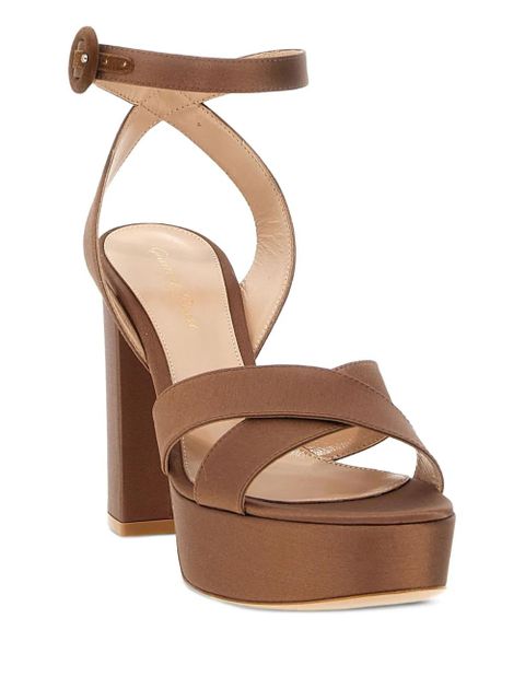 Gianvito Rossi 105mm Sabrina sandals - Brown - zdjęcie produktu nr 2