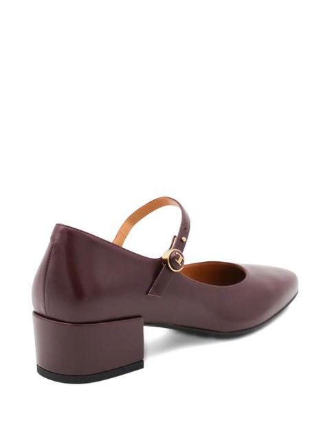 Tod's 35mm Mary Jane block-heel pumps - Red