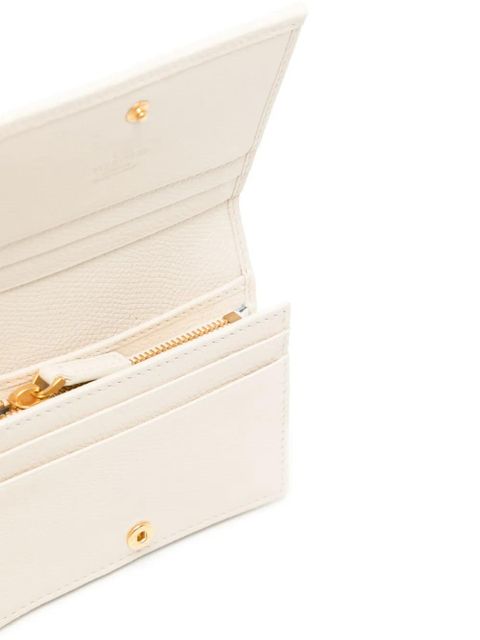 Valentino Garavani Compact VLogo leather wallet - White
