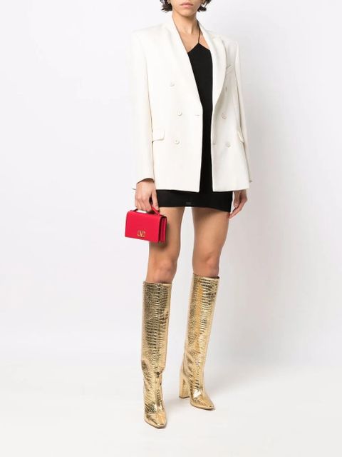 Valentino Garavani VLogo shoulder bag - Red - zdjęcie produktu nr 2