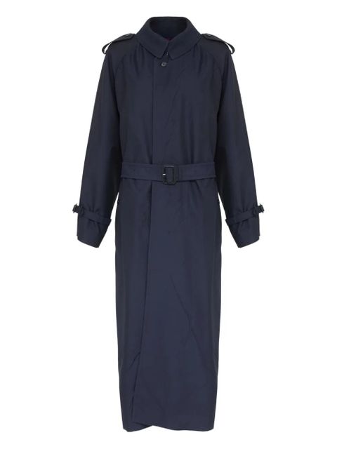 Maison Margiela long raincoat - Blue - zdjęcie produktu nr 1