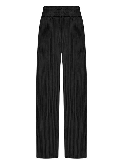 Manière De Voir pleated elasticated trousers - Black - zdjęcie produktu nr 1