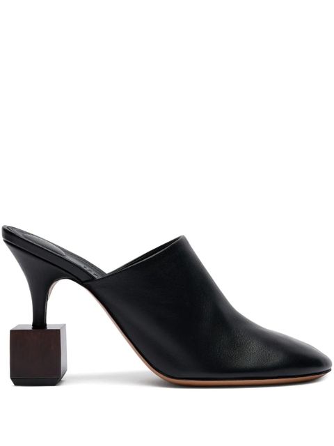 Jacquemus leather mules - Black - zdjęcie produktu nr 1