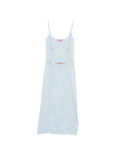 Diesel panelled slim midi dress - Blue - zdjęcie produktu nr 1