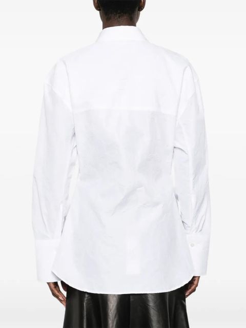 Róhe crinkled shirt - White