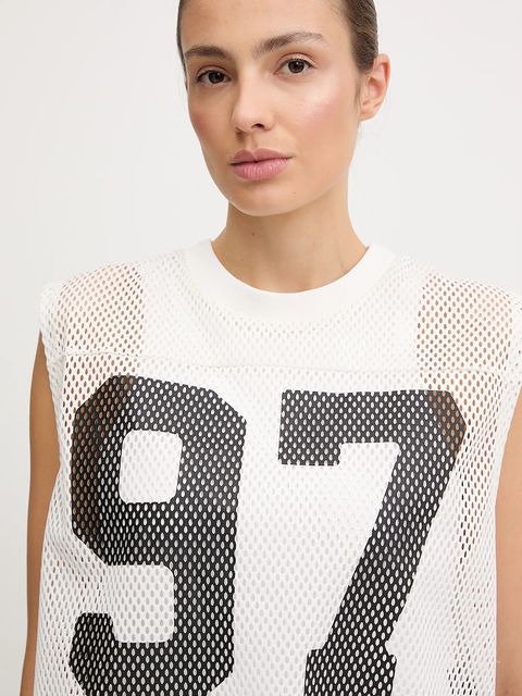 Puma top PUMA x ROSÉ kolor biały 633804