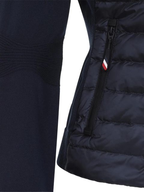 Moncler Grenoble quilted panel jacket - Blue