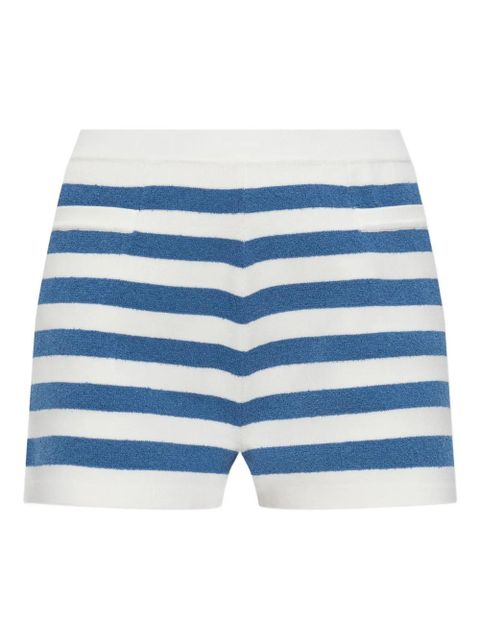 Posse striped short shorts - Blue - zdjęcie produktu nr 1
