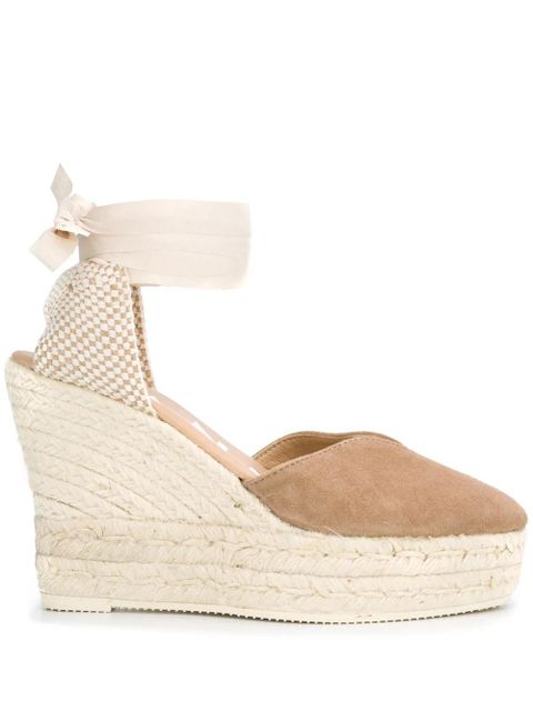 Manebi Hamptons wedge espadrilles - Neutrals - zdjęcie produktu nr 1