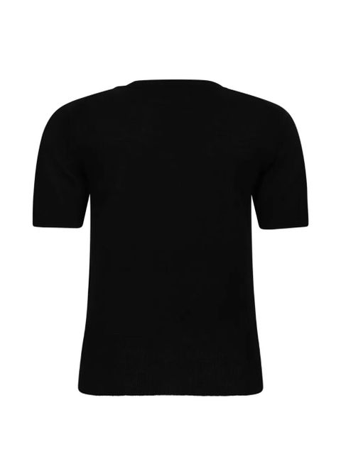 Vivienne Westwood orb-embroidery T-shirt - Black - zdjęcie produktu nr 2