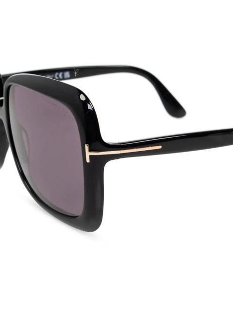 TOM FORD Eyewear FT1156 oversize-frame sunglasses - Black - zdjęcie produktu nr 2