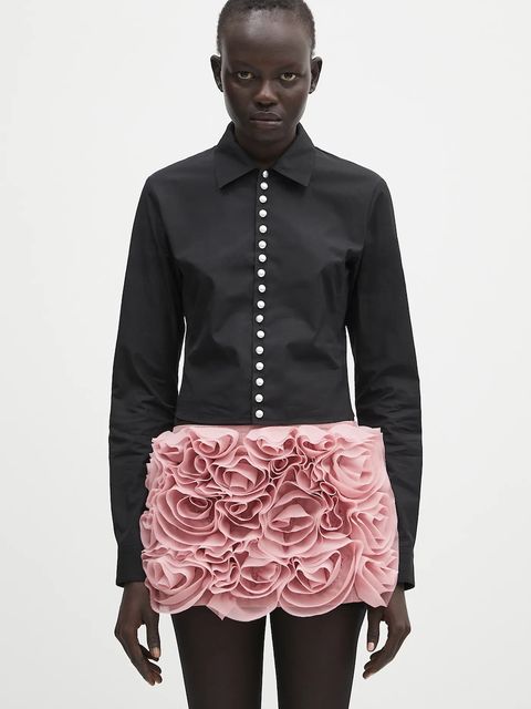 AMBUSH koszula bawełniana Fitted Pearl Button Shirt - zdjęcie produktu nr 1