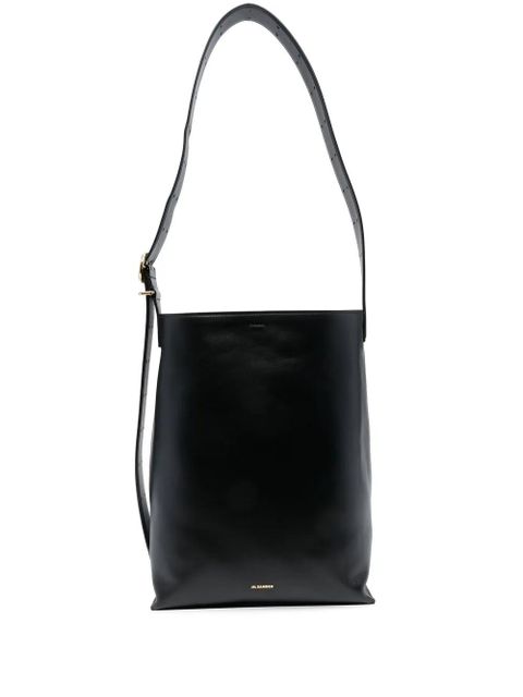 Jil Sander Cannolo tote bag - Black - zdjęcie produktu nr 1