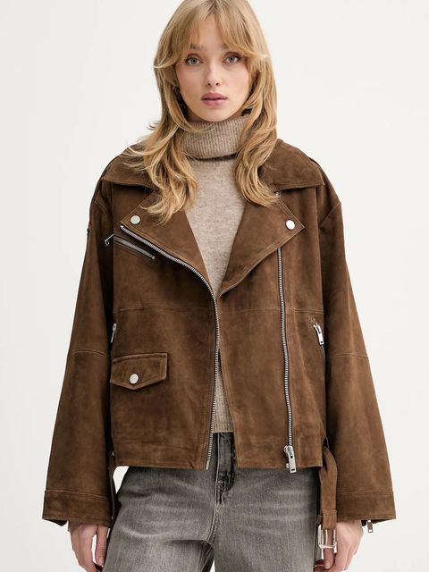 Gestuz ramoneska zamszowa - zdjęcie produktu nr 1