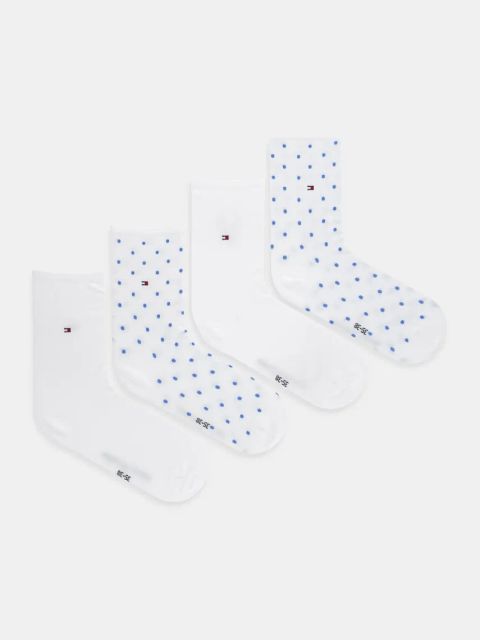 Tommy Hilfiger skarpetki damskie kolor biały 701235893