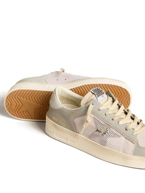 Golden Goose Stardan panelled sneakers - White