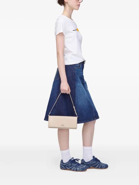 Marc Jacobs logo flower appliqué tee - White