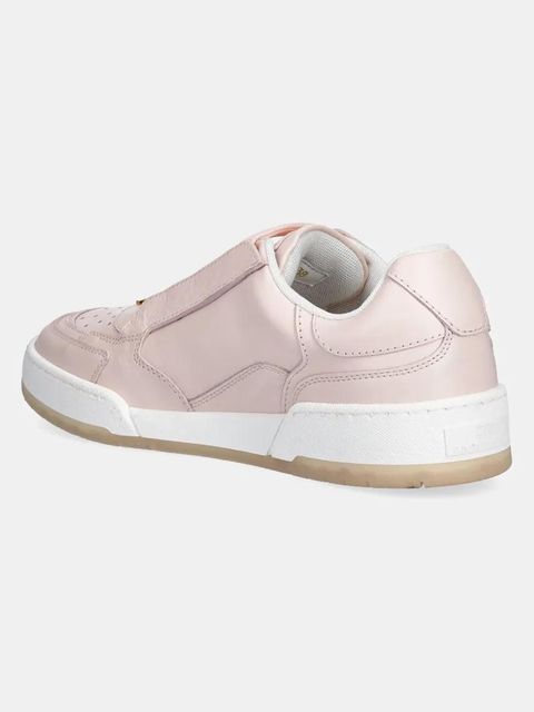 Elisabetta Franchi sneakersy skórzane kolor różowy SA48G51E2