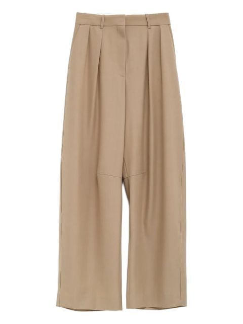 LOEWE pleated trousers - Neutrals - zdjęcie produktu nr 1