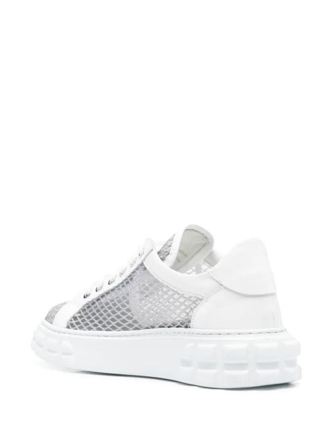 Casadei lurex sneakers - White - zdjęcie produktu nr 2