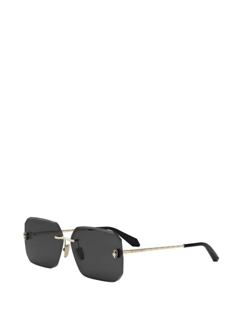 Bvlgari Serpenti rimless sunglasses - Gold - zdjęcie produktu nr 2