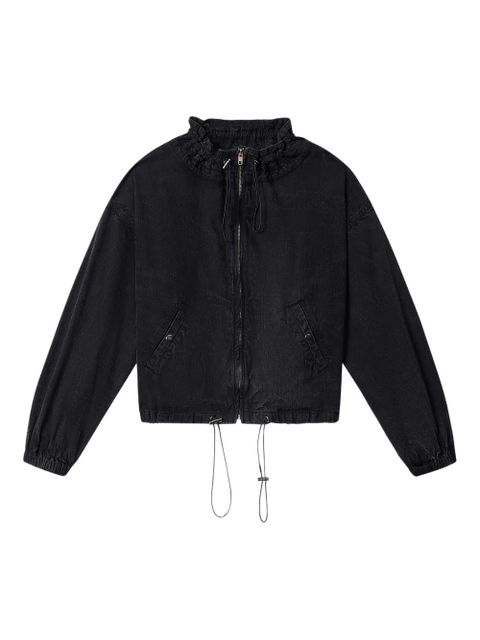 MARANT ÉTOILE Plume cotton jacket - Black - zdjęcie produktu nr 1