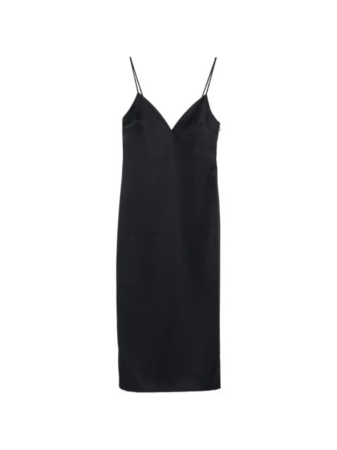 TWINSET V-neck strap dress - Black - zdjęcie produktu nr 1