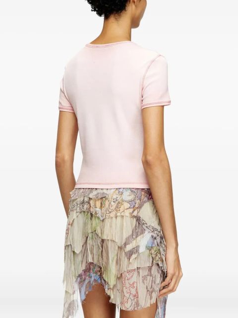 Diesel T-Ele T-Shirt - Pink - zdjęcie produktu nr 2