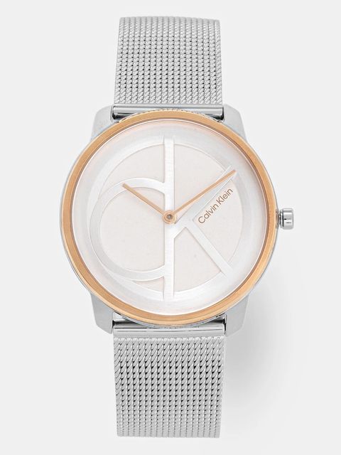 Calvin Klein zegarek damski kolor srebrny 25200033 - zdjęcie produktu nr 1