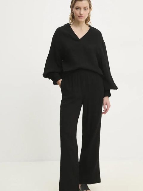 Answear.LAB komplet bawełniany damski kolor czarny - zdjęcie produktu nr 1