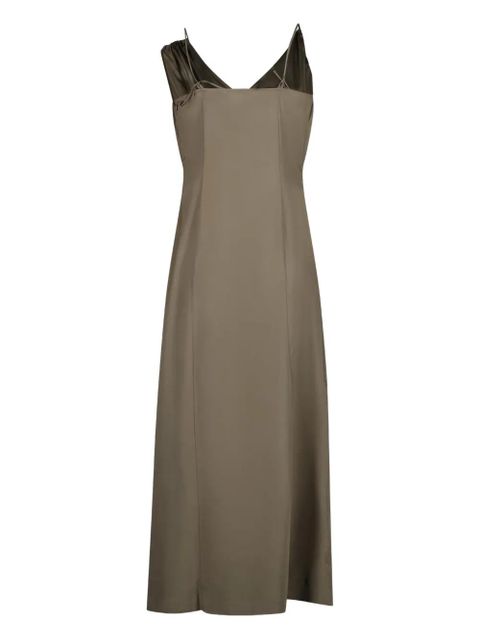 Paloma Wool Melleray V-neck spaghetti-strap dress - Brown - zdjęcie produktu nr 2