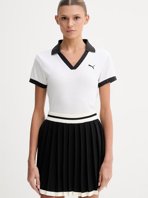 Puma polo damskie bawełniane Wardrobe Essential Polo - zdjęcie produktu nr 2