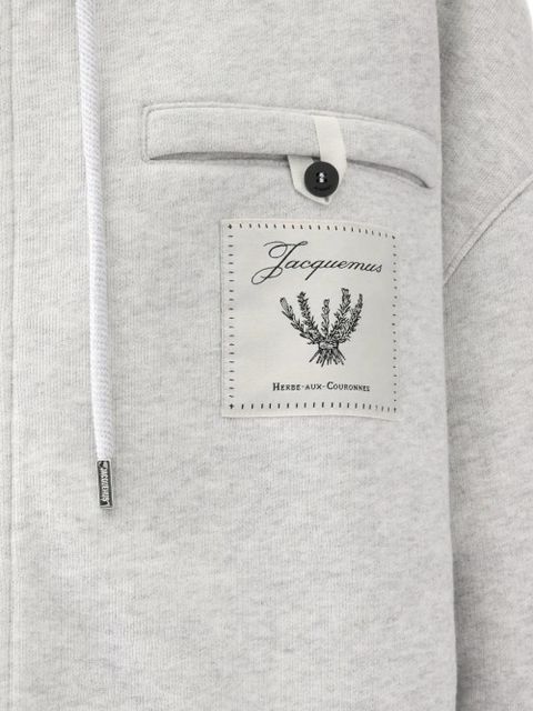 Jacquemus Torneo hoodie - Grey