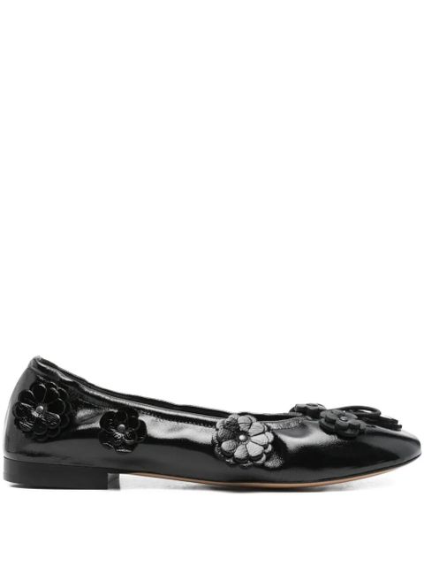 Cecilie Bahnsen Brielle ballet flats - Black - zdjęcie produktu nr 1