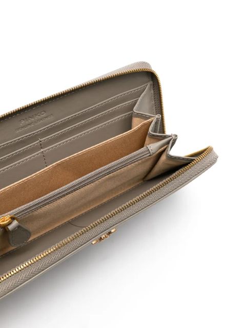 PINKO Love Birds wallet - Grey