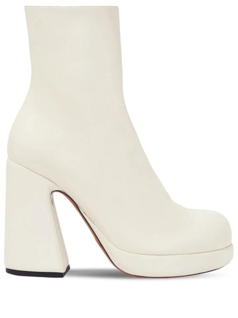 Proenza Schouler Forma platform boots - Neutrals - zdjęcie produktu nr 1