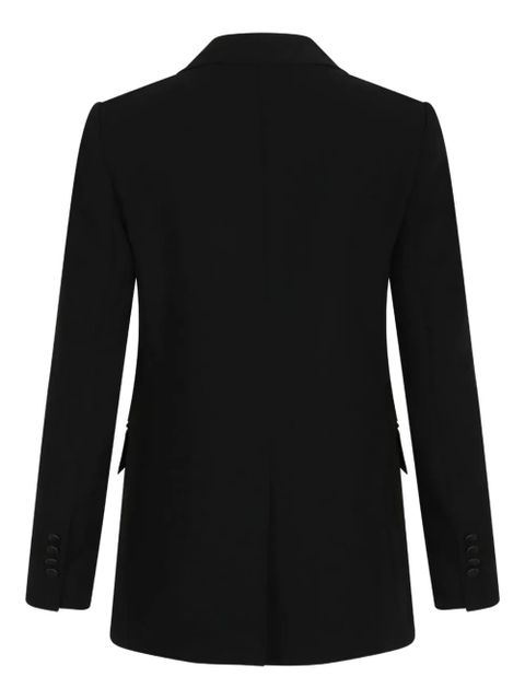 Max Mara three-button tailored jacket - Black