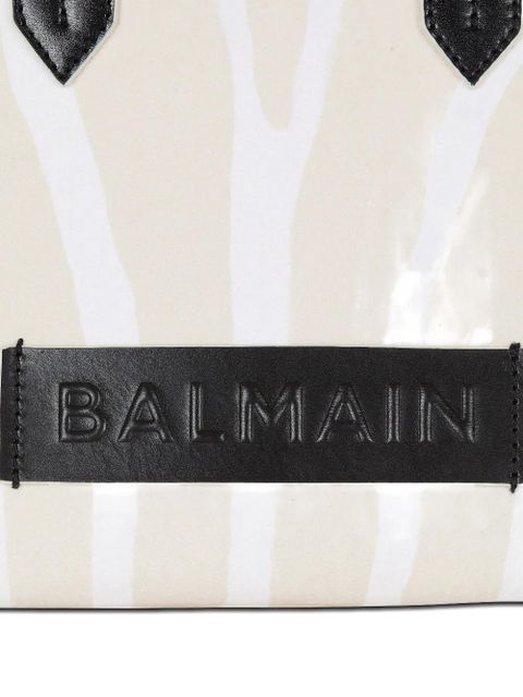 Balmain small B-Army tote bag - Neutrals