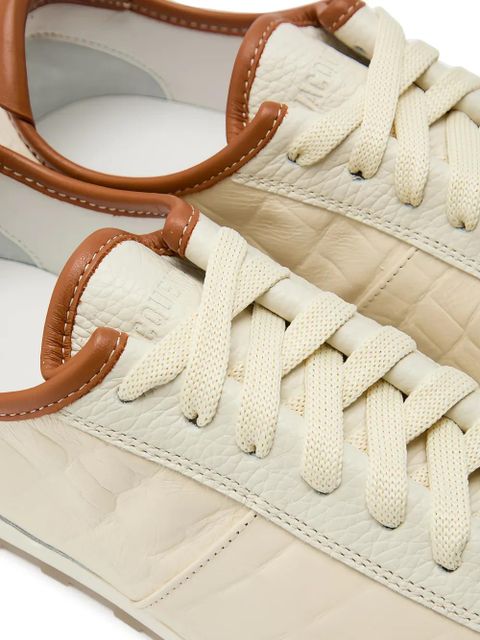 Jacquemus embossed-trim sneakers - Neutrals