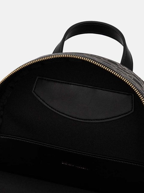 Emporio Armani plecak damski kolor czarny mały wzorzysty EW000372 AF11951